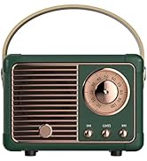 Retro Bluetooth Speaker, Vintage Decor,Dosmix Portable Wireless Bluetooth Speaker, Cute Old Fashi...