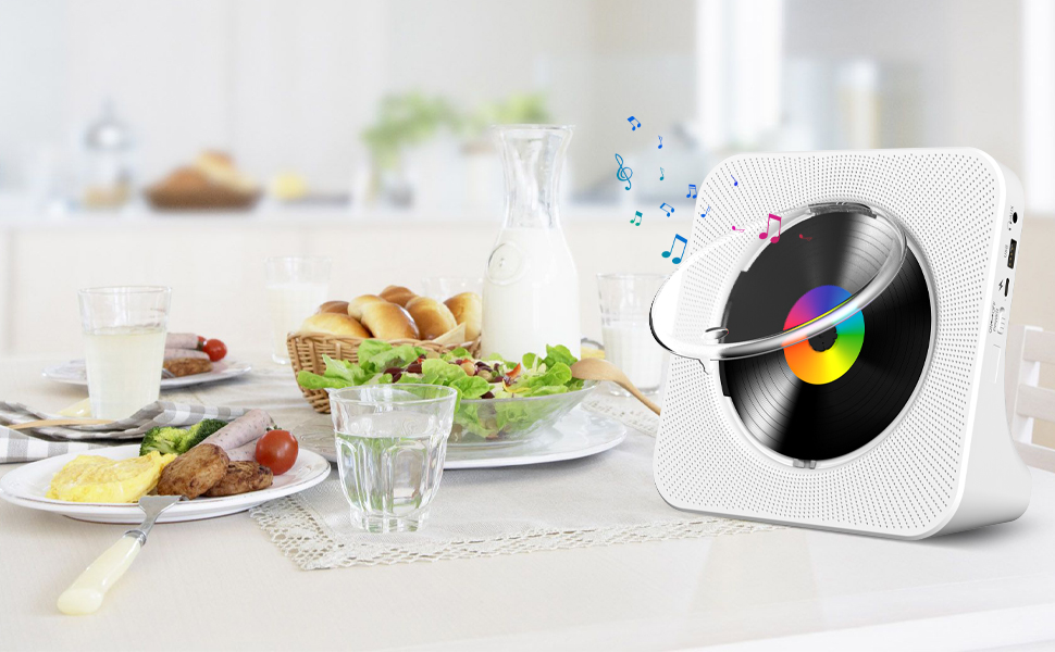 Portable CD Player with Bluetooth