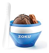 ZOKU Ice Cream Maker bowl in blue