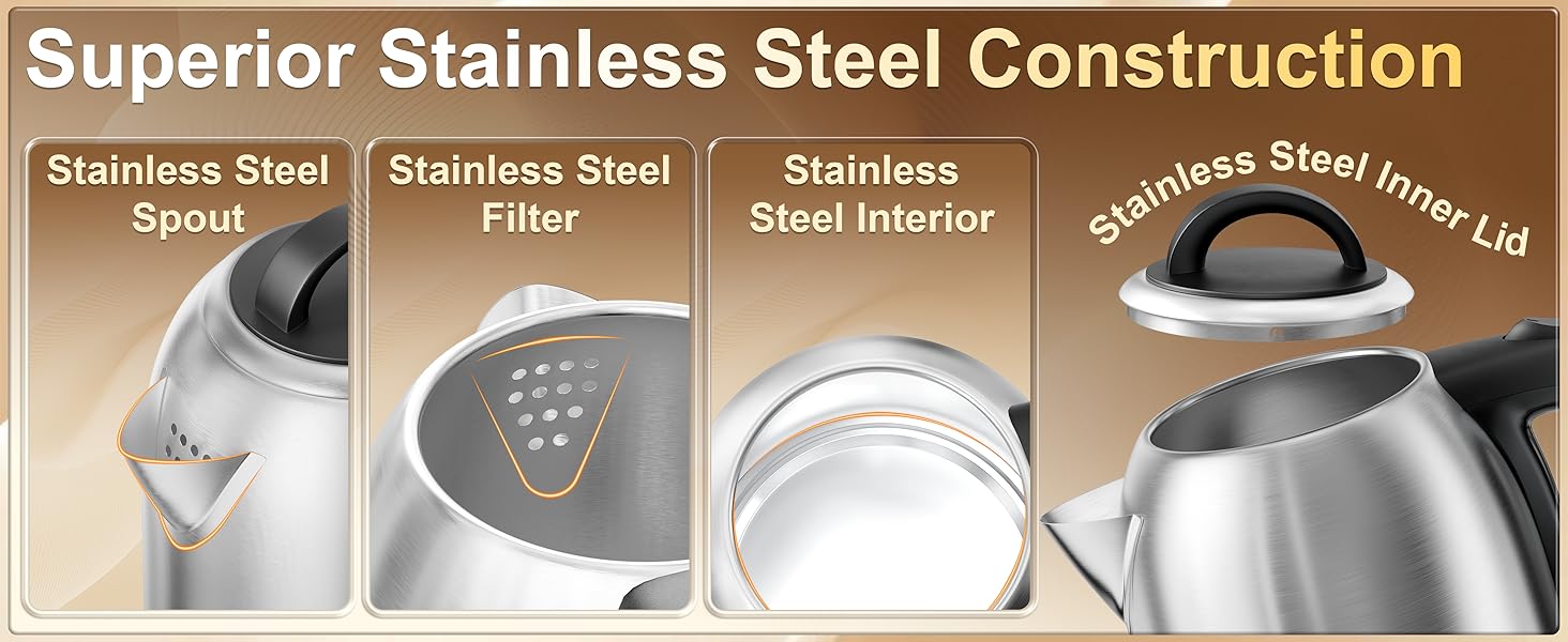 electric kettle water kettle electric electric tea kettle hot water kettle electric Large 2.5L