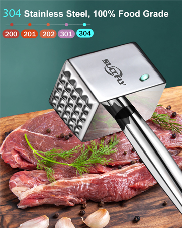 stainless meat tenderizer