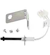 IGN00145 Furnace Igniter, 768A 815 Hot Surface Ignitor with Installation Bracket and Screws kit, ...