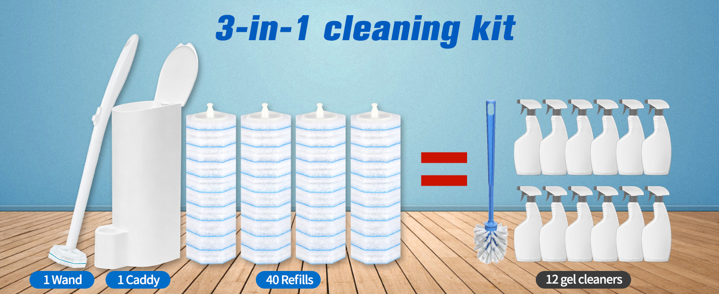 3-in-1 cleaning kit