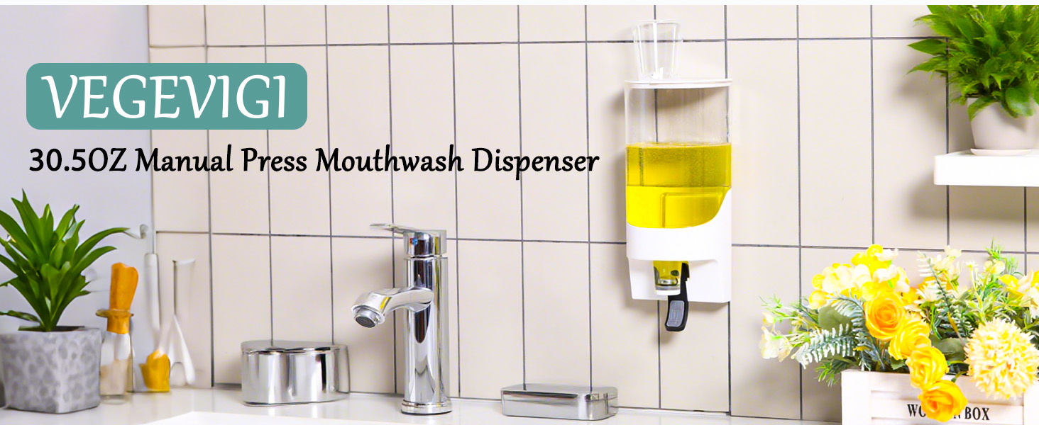 Automatic Mouthwash Dispenser