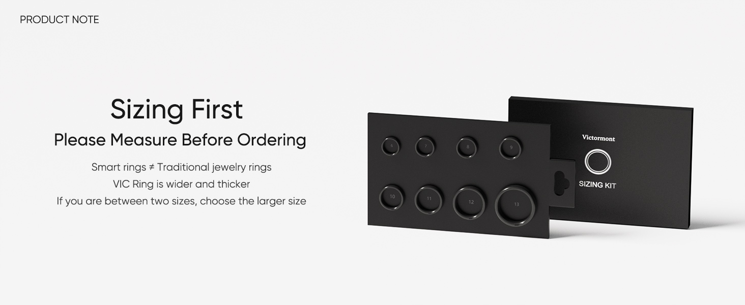 Sizing first before you buy