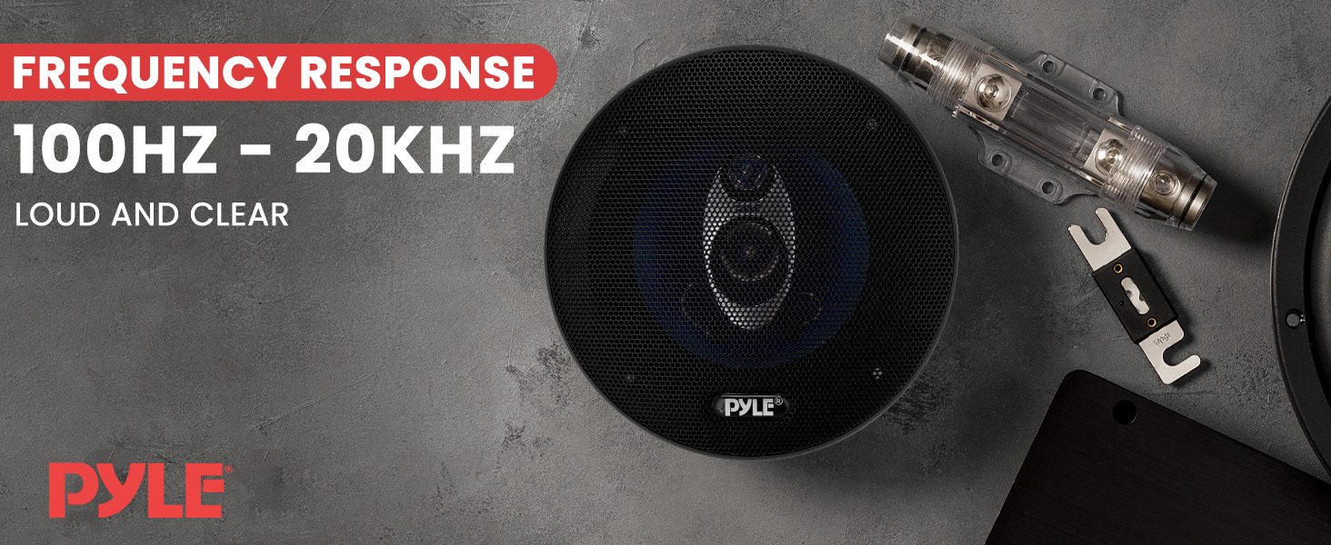 100-20Khz Frequency Response