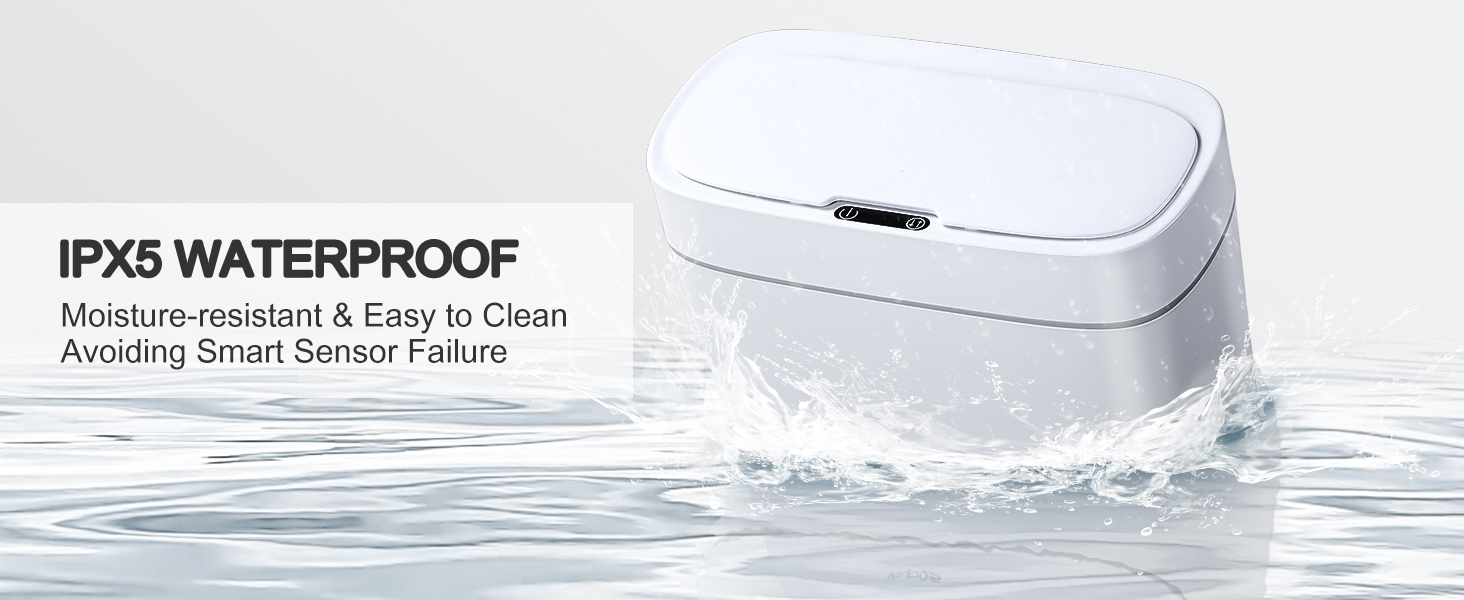 bathroom garbage can