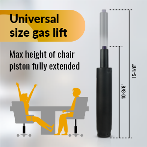 Universal size gas lift