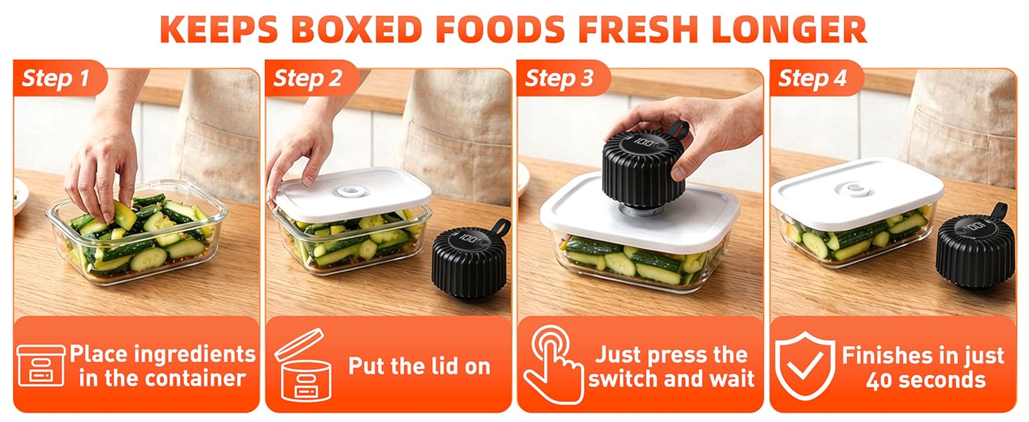 Portable Cordless Sealer for Food Storage