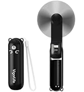 VigorLife Mini Handheld Fan,USB Rechargeable 3 IN 1 Personal Cooler Fans with Power Bank,LED Flas...