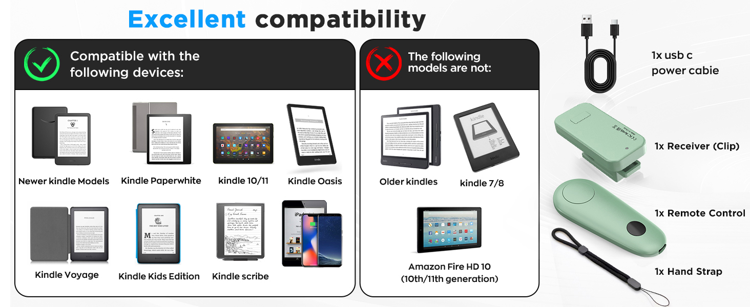 Remote Control Page Turner for Kindle