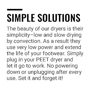 Simple Solutions The beauty of our dryers is their simplicity–low and slow convection drying.