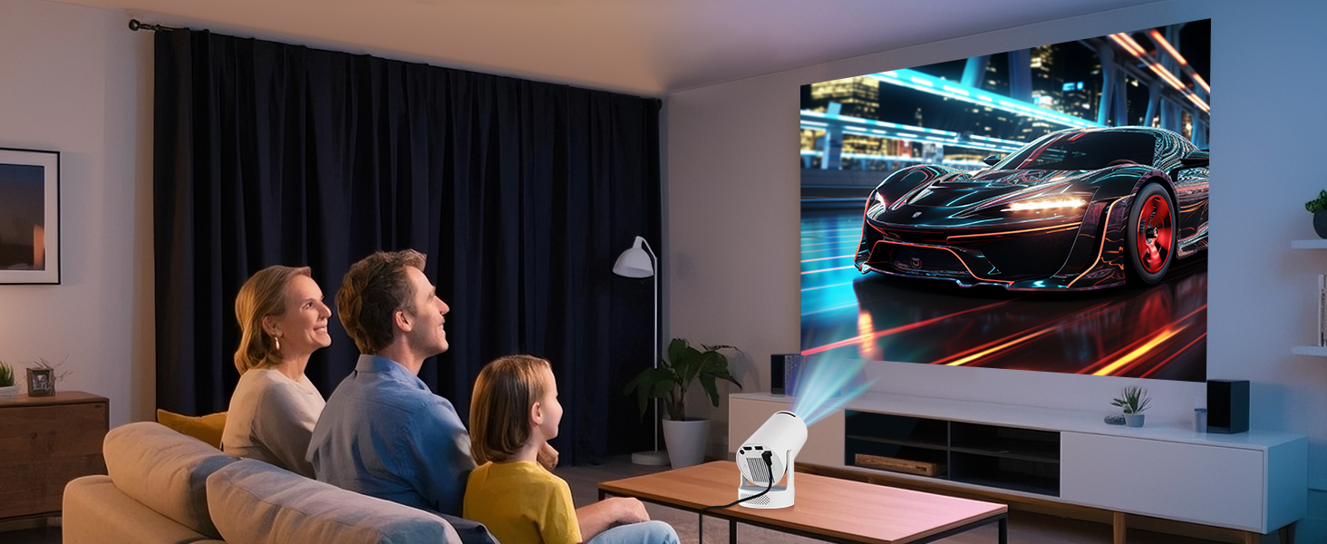 Mini Projector with WiFi and Bluetooth
