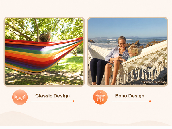 JoyView Brazilian Double Hammock