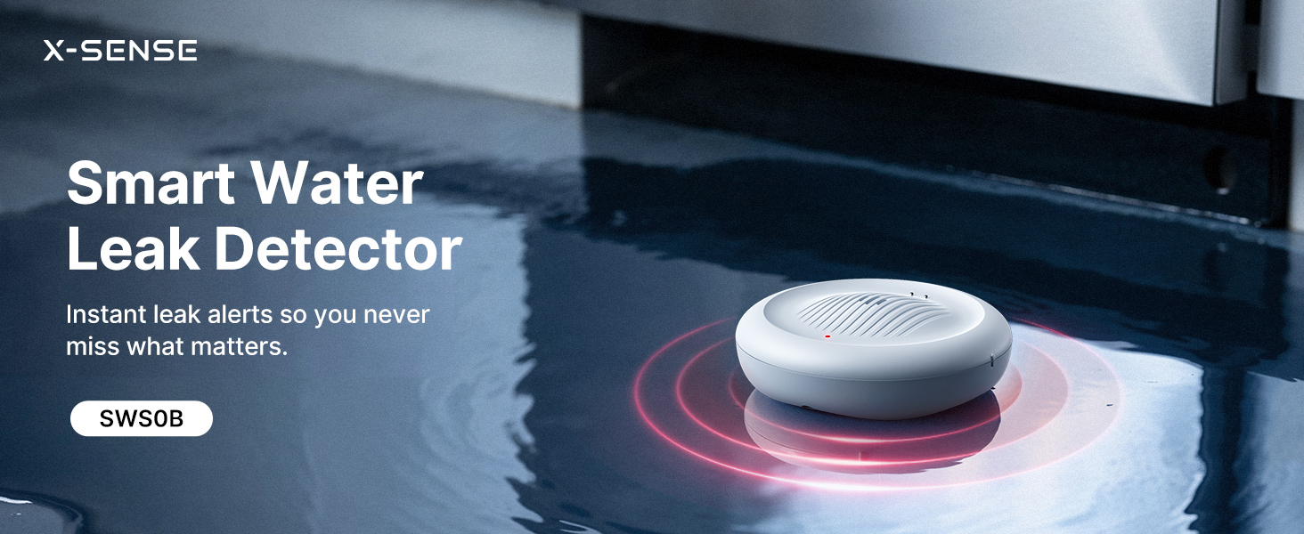 Water leak detectors for home, water sensor alarm leak detector, water alarm leak detector