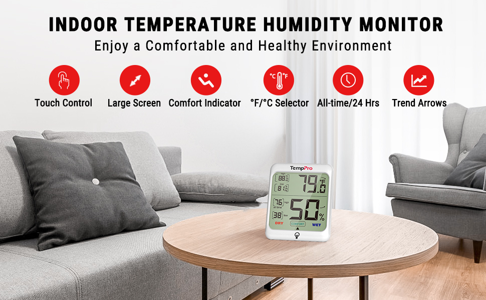 wireless room thermometer