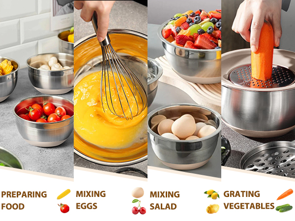 mixing bowls
