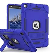ZoneFoker Case for iPad 9th/8th/7th Generation 2021/2020/2019(10.2 inch), Heavy Duty Military Gra...