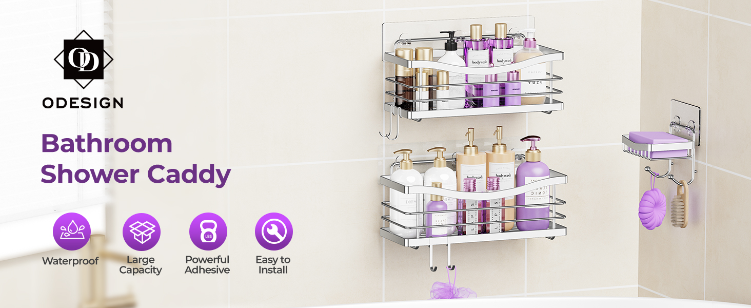 bathroom shower caddy