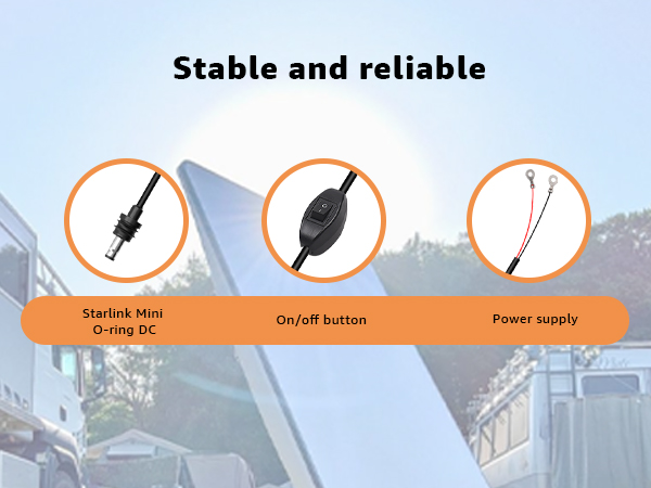 Starlink Mini O-Ring DC Charging Cable