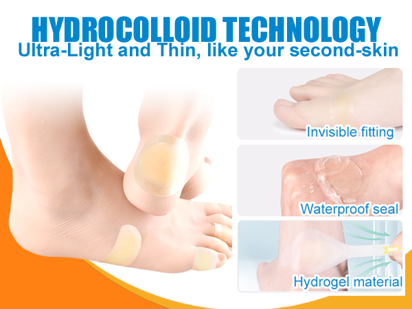  Hydrocolloid Blister Bandages