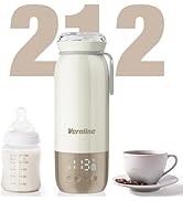 Portable Bottle Warmer for Travel, 18.6 Oz Baby Bottle Warmer, 98-212? Adjustable, Bottle Warmer ...