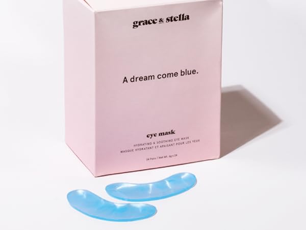  grace and stella eye masks are made of high quality, clean ingredients that are gentle on skin