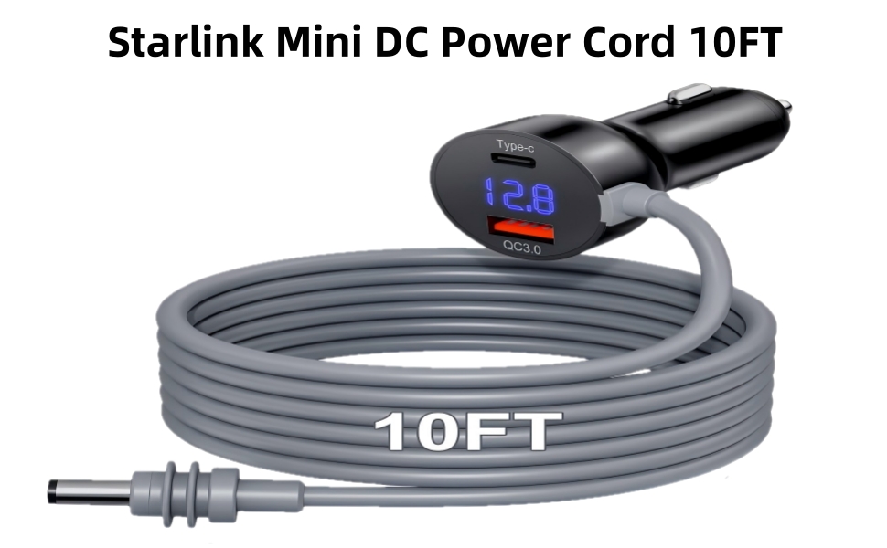 Starlink Mini DC Power Cord