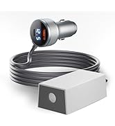 Starlink Mini 12V Car Adapter with Step Up Converter, Star Link Mini Power Cable 3FT 12V-24V to 3...