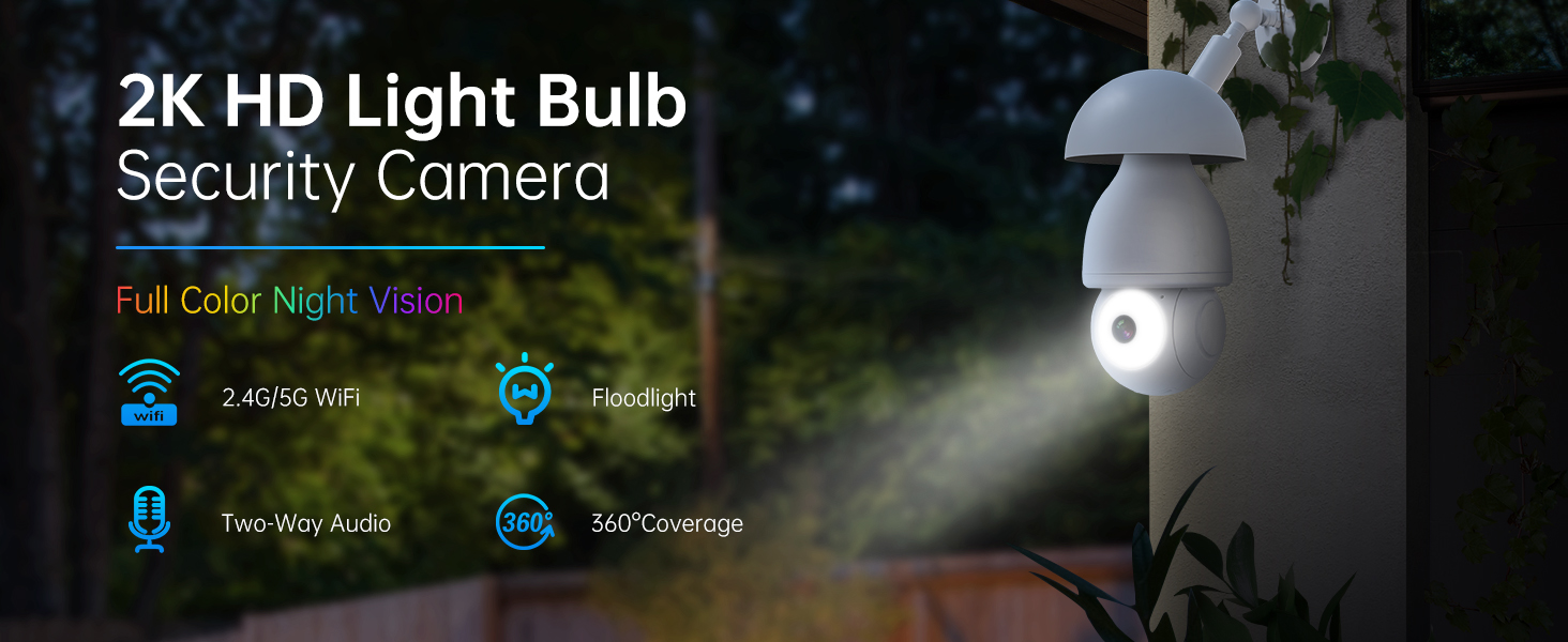 light bulb camera outdoor