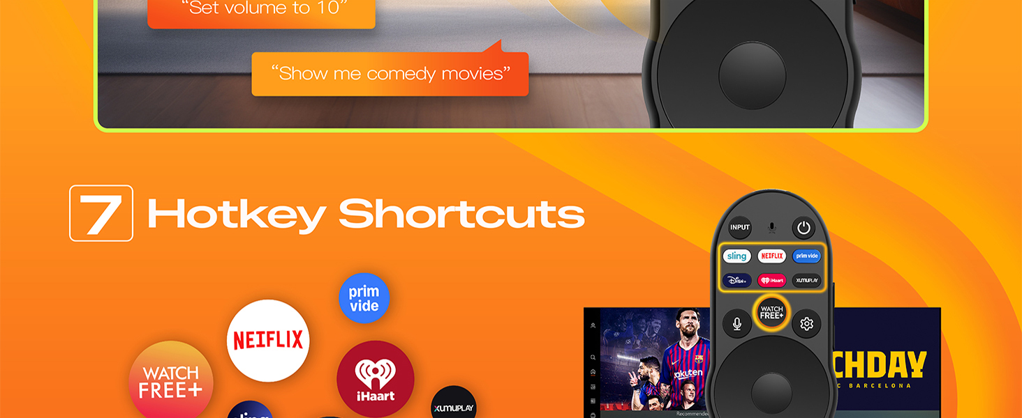 vizio remote with Shortcuts Button