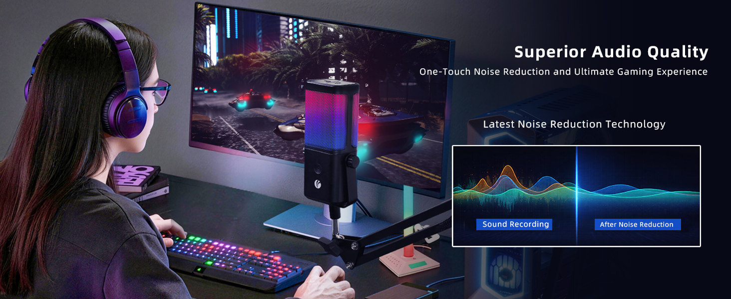 RGB Gaming Microphone