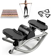 Crawling Exercise Machine with Counter, Spine Twist and Stretch Trainer for Full Body Workout, Lo...