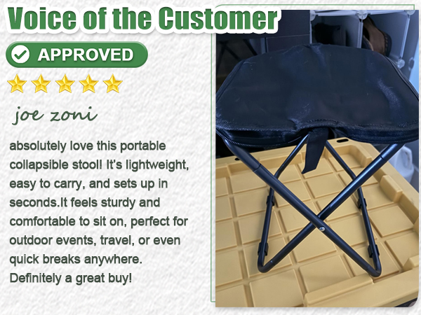 Portable Ultralight Collapsible Stool
