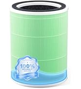 Genuine Replacement Air Purifier Bacterial Absorption Filter for HAP609 Air Purifier Filter, 3-St...