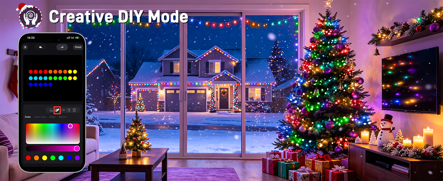 musical christmas lights