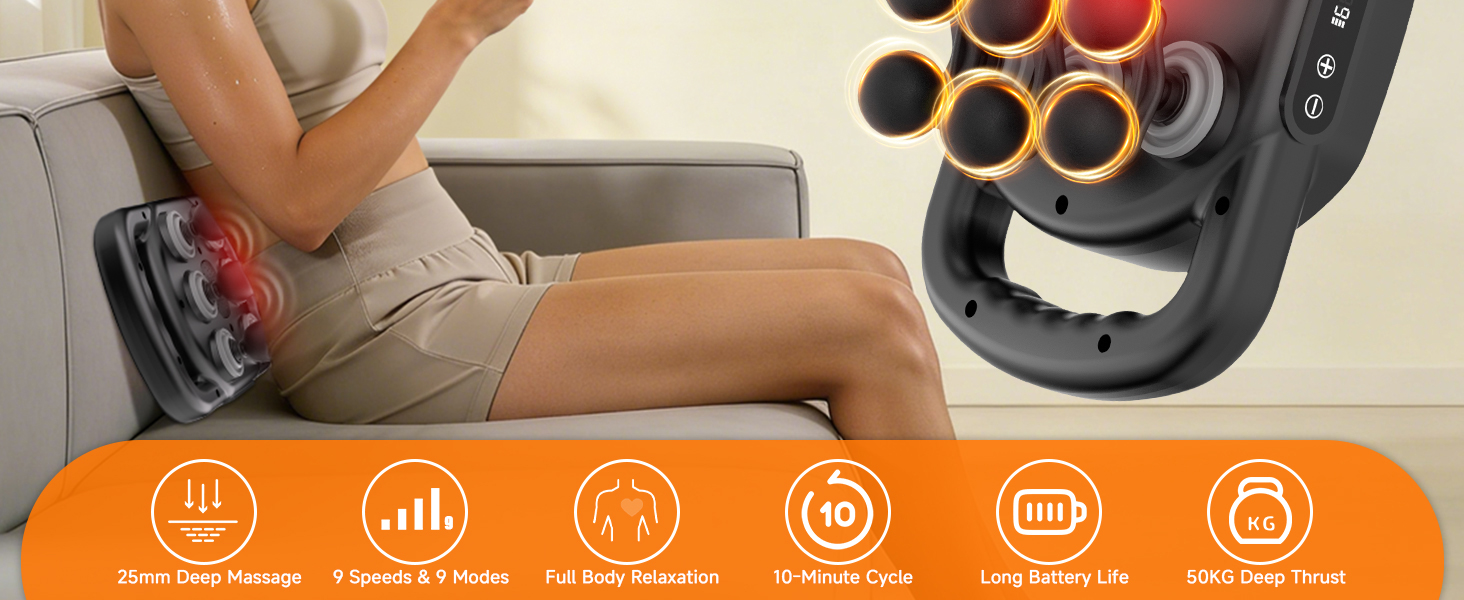 16 Head Massage Gun Deep Tissue