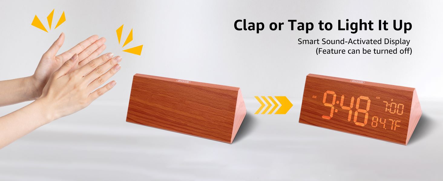 smart sound-activated display