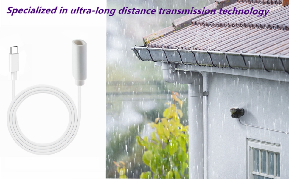  USB C male to female extension cable