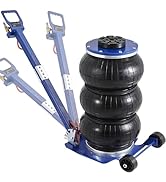 VEVOR Air Jack, 3 Ton/6600 lbs Triple Bag Air Jack, Airbag Jack with Six Steel Pipes, Lift up to ...
