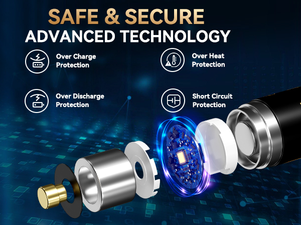 aa rechargeable lithium batteries