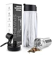 Tea Infuser Bottle With Removable Loose Leaf 18/8 Stainless Steel Insulated Travel Tea Strainer T...