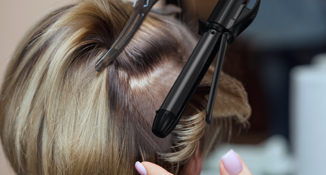mini curling iron