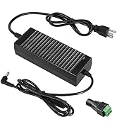 24V 8A Power Supply Adapter AC 100-240V to DC 24 Volt 8 Amp 192W Power Converter Low Voltage Tran...