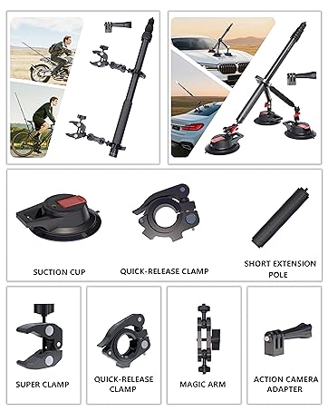 Motorcycle, bicycle telescopic rod holder