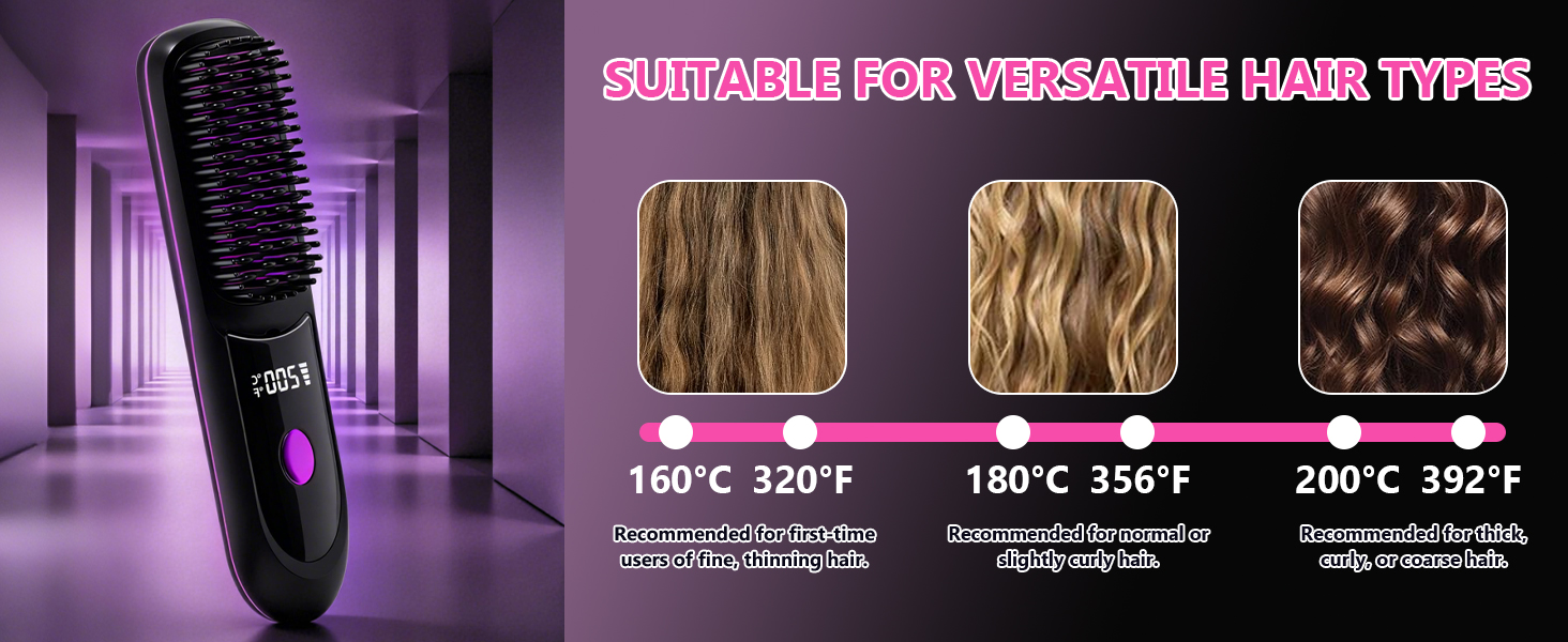 Go Brush Pro Hair Straightener