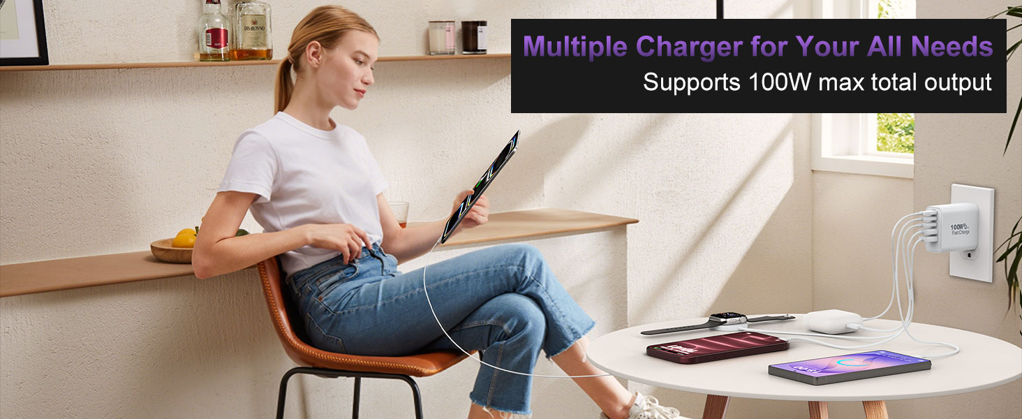 usb c super fast charger block 18 pro max cube type c brick multiple phone wall plug power adapter