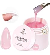 Beetles HEMA-Free Hard Gel for Nails-1.06oz 9 in 1 Jelly Pink UV/LED Lamp Cured Sculpting Stength...