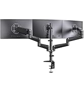 ErGear Triple Monitor Mount, Fully Adjustable Gaming 3 Monitor Desk Mount for 17 to 32 inch Compu...