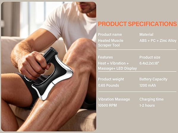 Heated Muscle Scraper Tool
